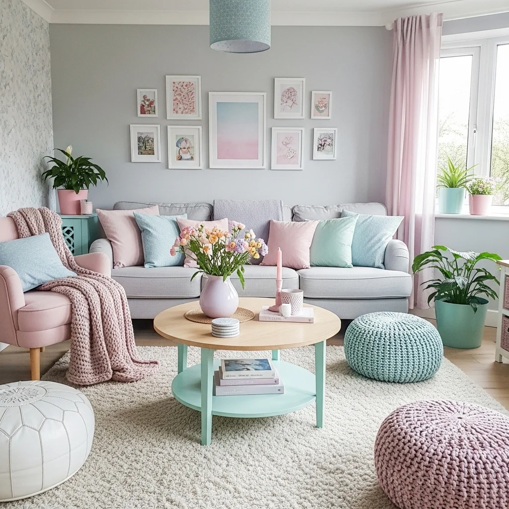 Pastel Home Decor