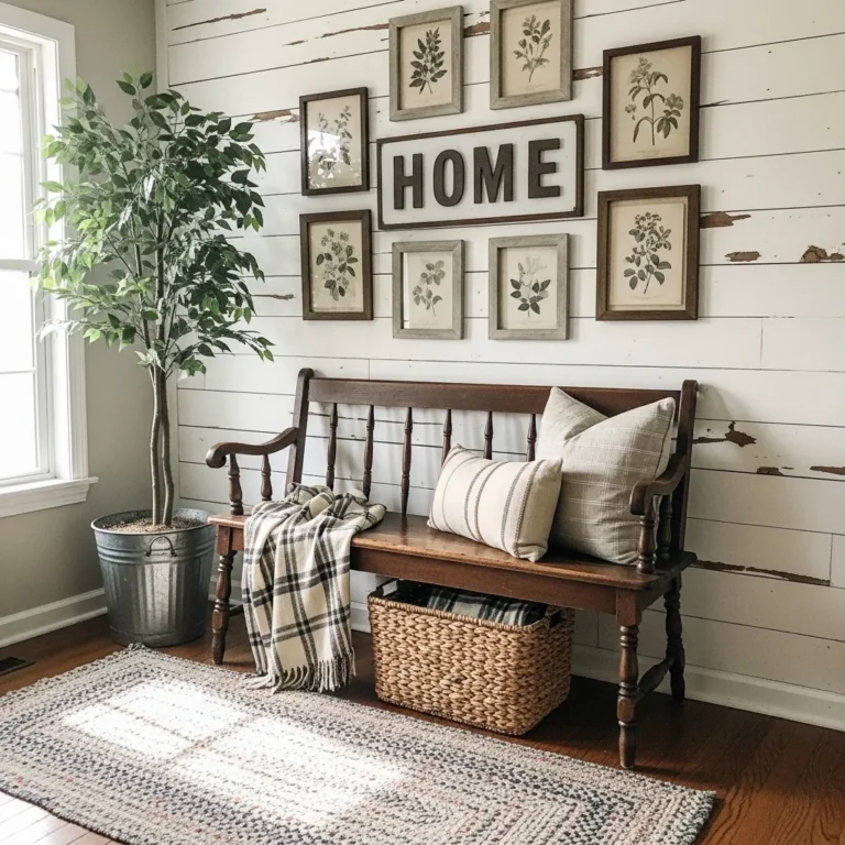 Farmhouse Entryway Decor