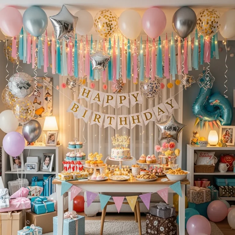 Bday Decoraition Ideas At Home