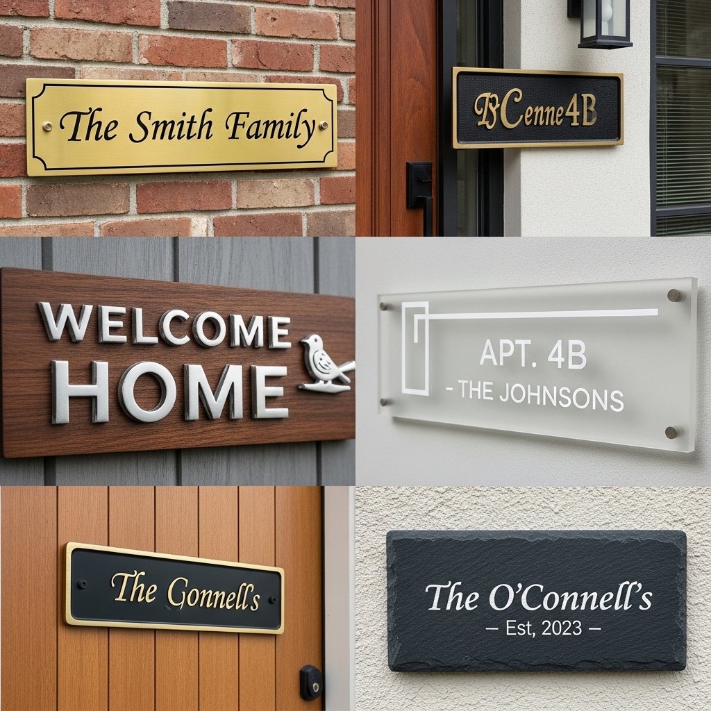 Name Plates For Home